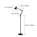 Adjustable Floor Lamp | Modern Scandinavian Standing Reading Lamp