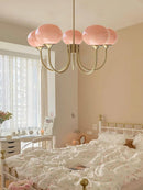 AuroraGlow - Marshmallow Chandelier