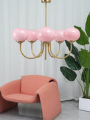 AuroraGlow - Marshmallow Chandelier