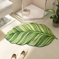 Leaf-Shaped Bath Mat • Absorbent & Anti-Slip