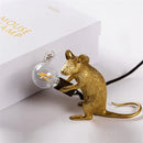 Art Deco Mouse Table Lamp – Quirky LED Light for Modern Décor