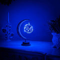 Borosilicate Glass Moon Lamp - Touch Dimmable LED Night Light for Dreamy Bedroom Decor